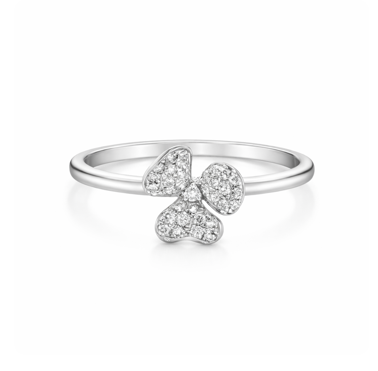 DIAMOND FLOWER RING