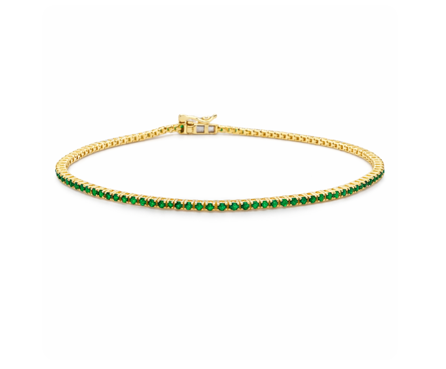 EMERALD TENNIS BRACELET
