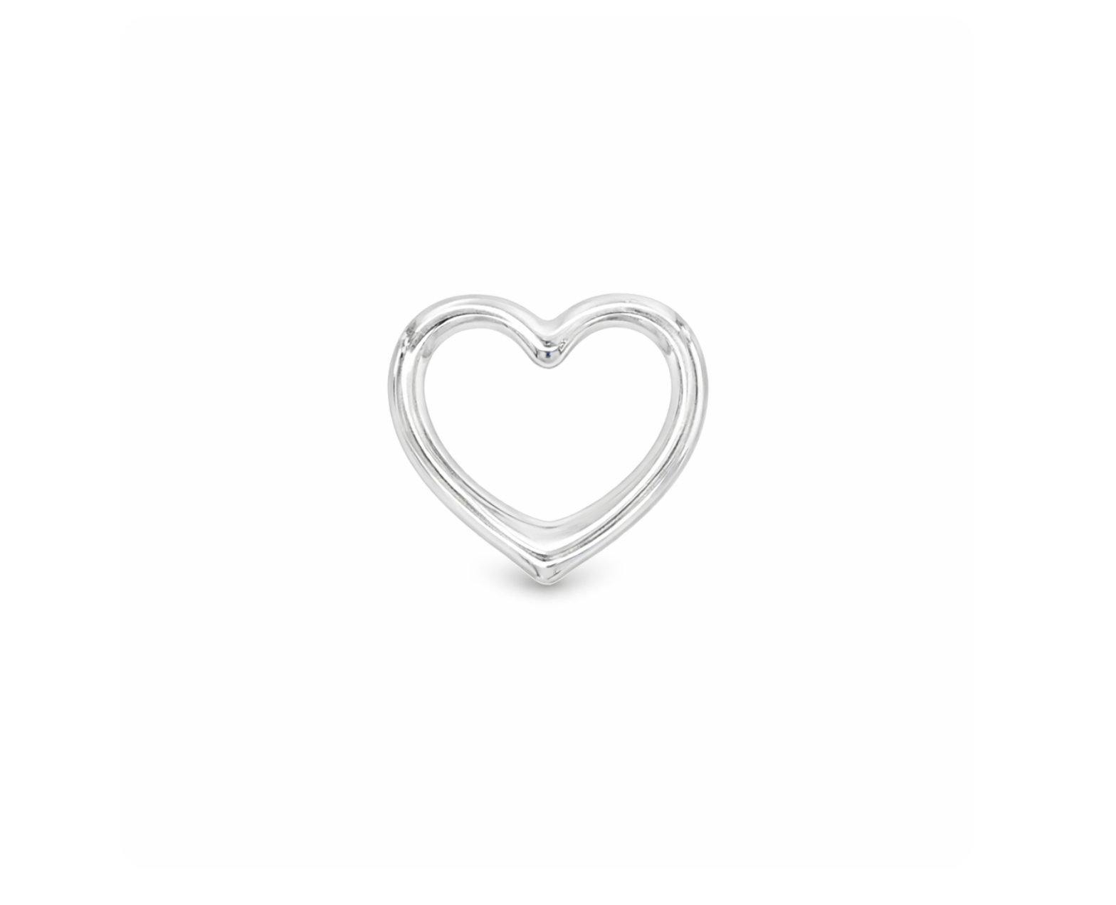 OPEN HEART CHARM