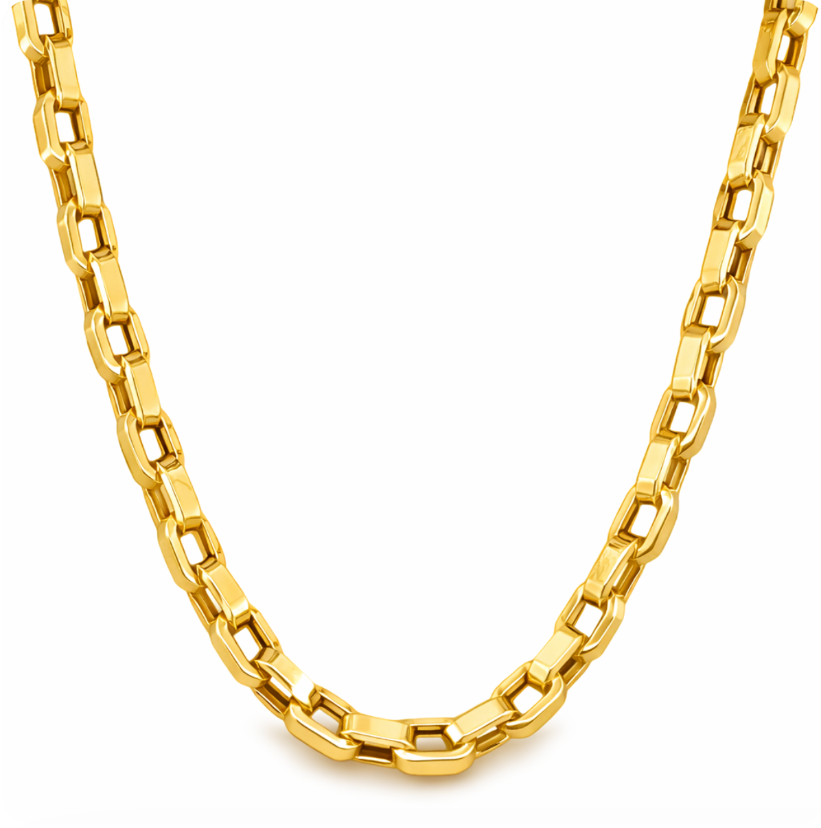 FLAT OVAL LINK CHAIN