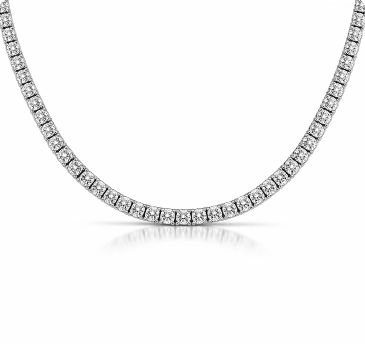 LAB DIAMOND TENNIS NECKLACE