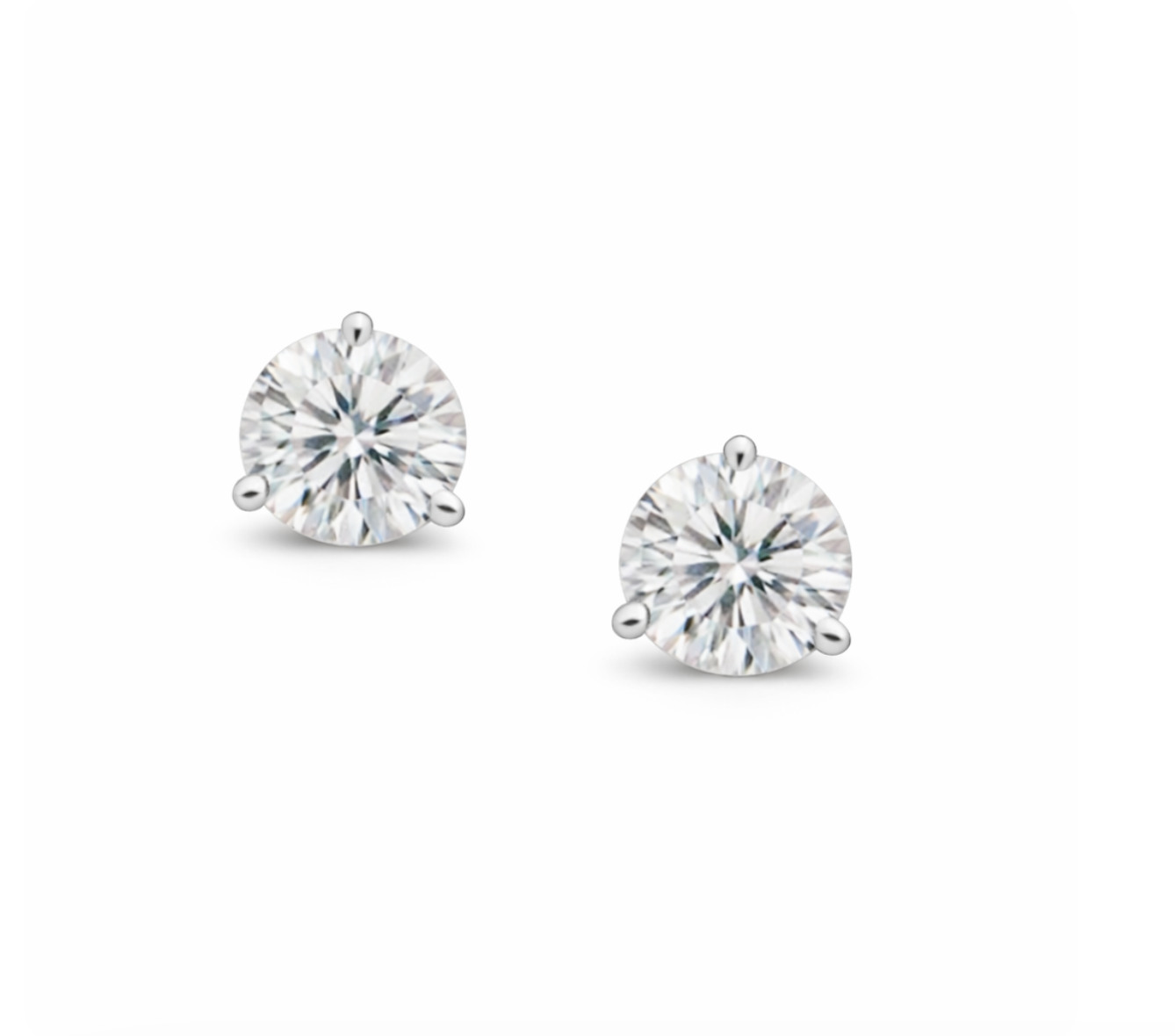 LAB DIAMOND STUDS