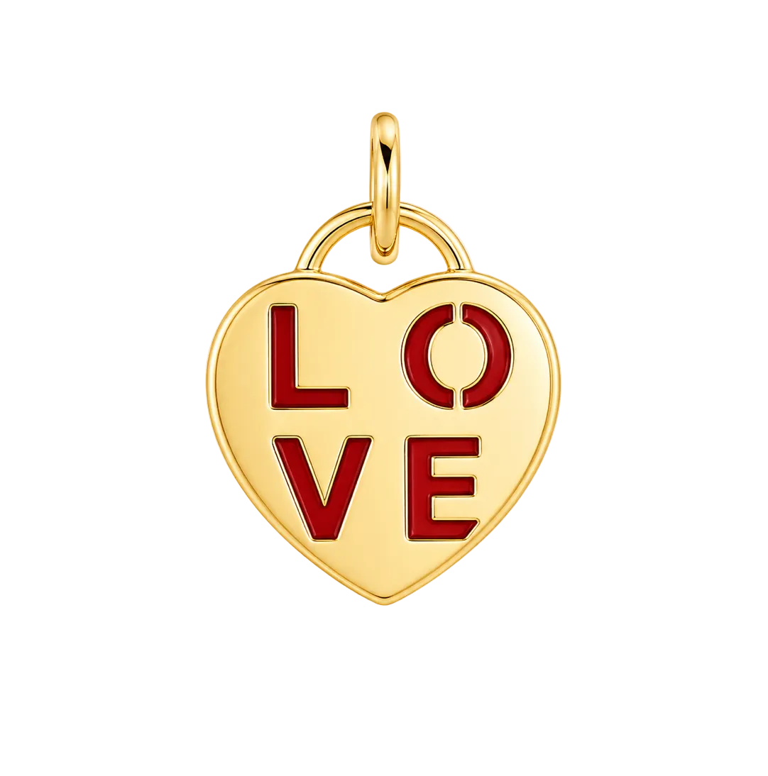 REVERSIBLE HEART CHARM