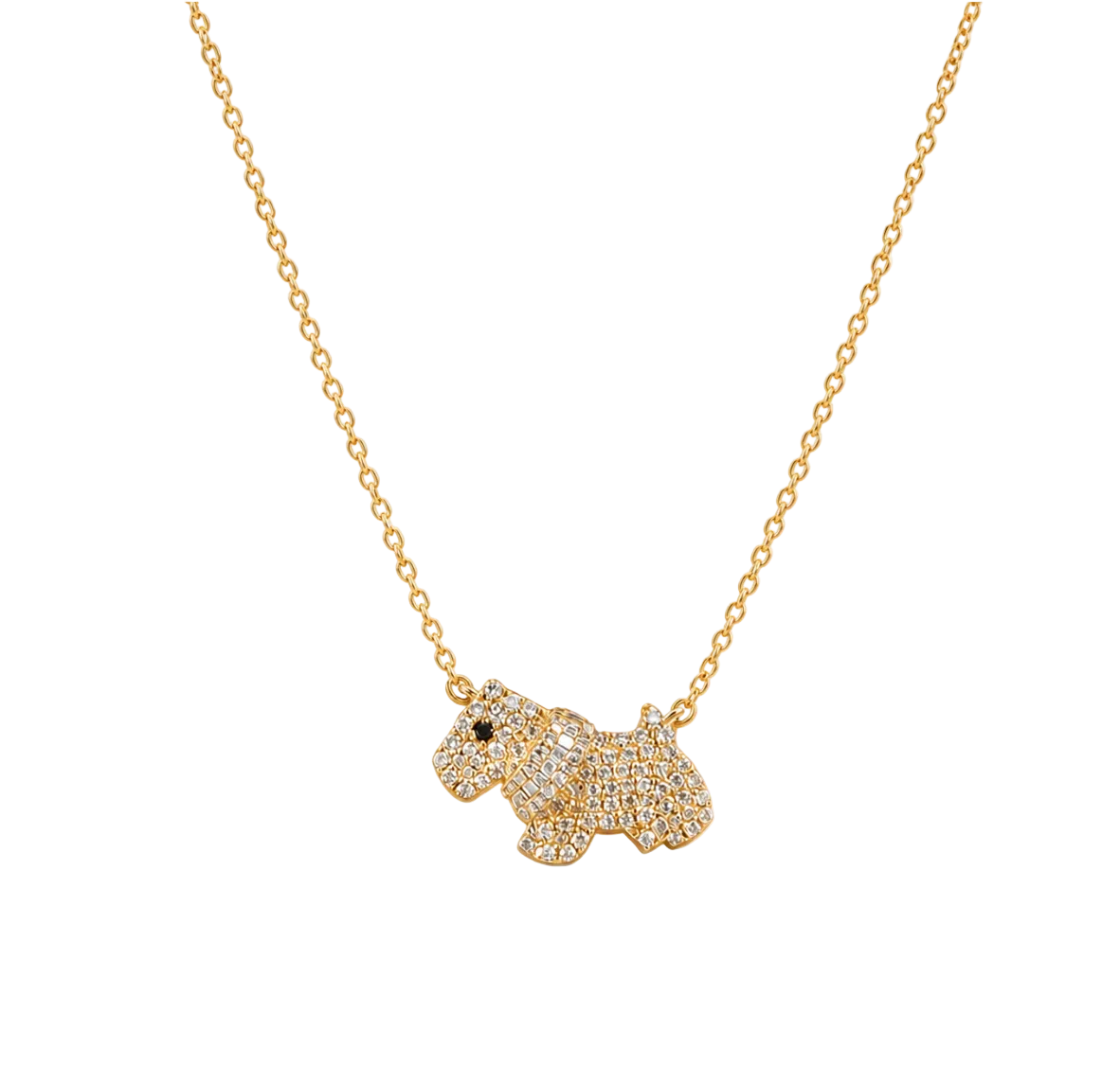 DIAMOND DOG NECKLACE