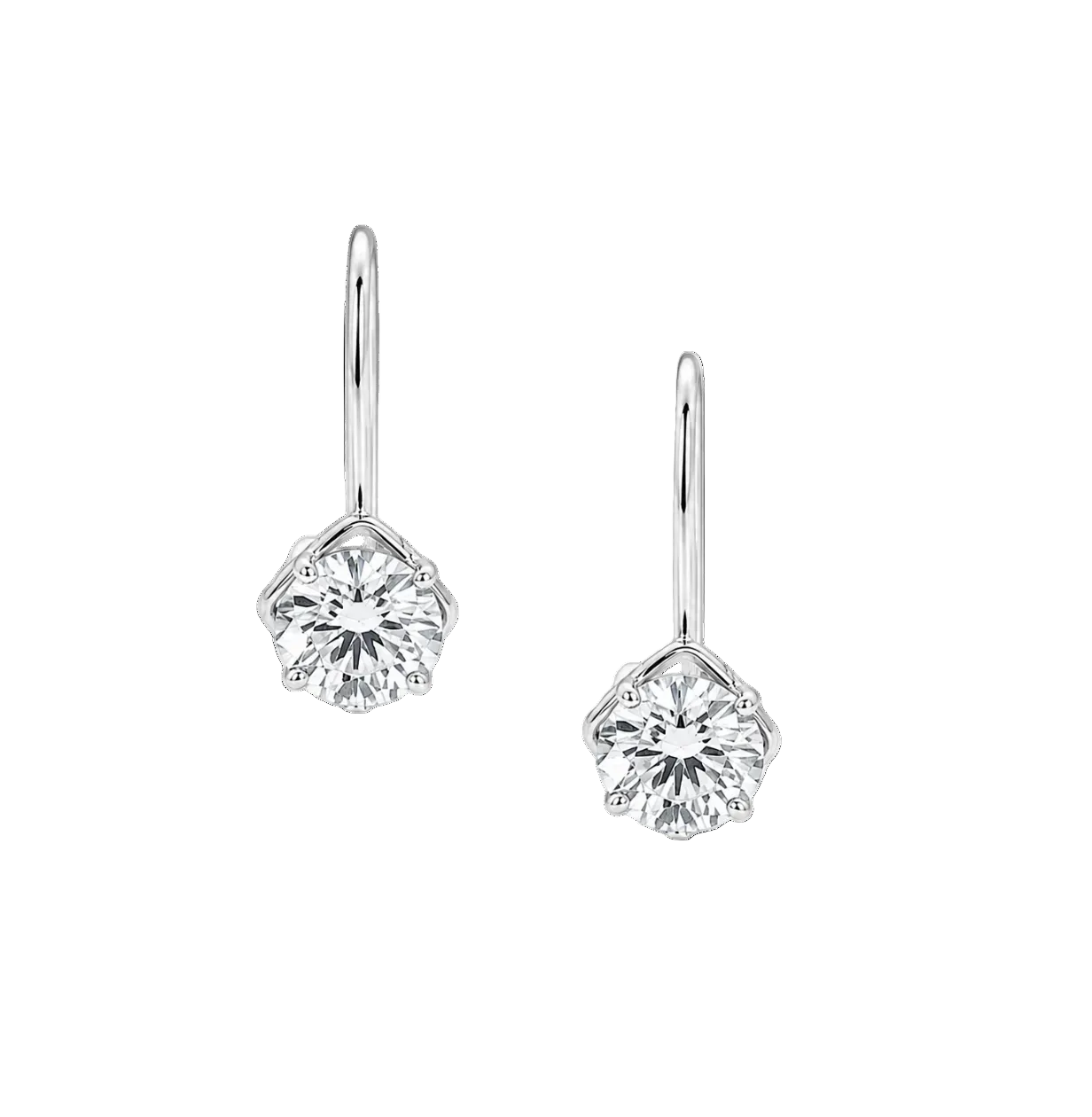 CZ DROP EARRINGS