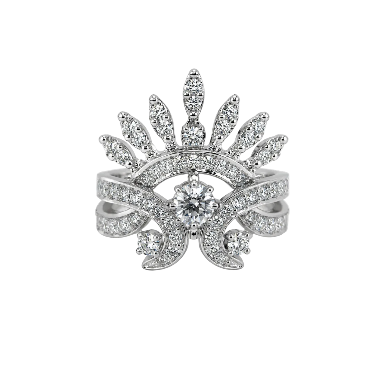 DIAMOND CROWN RING