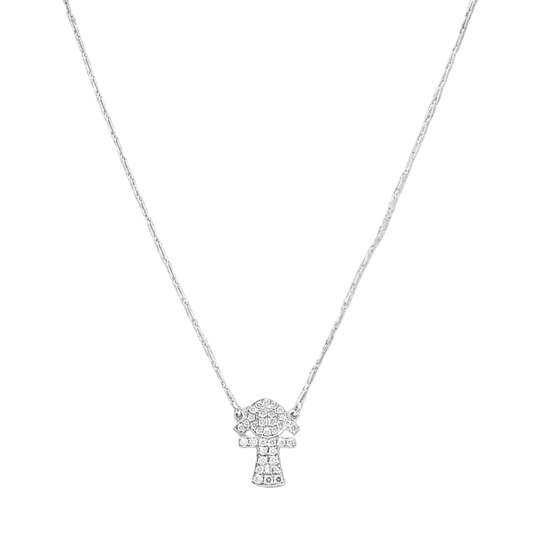 DIAMOND ANKH NECKLACE