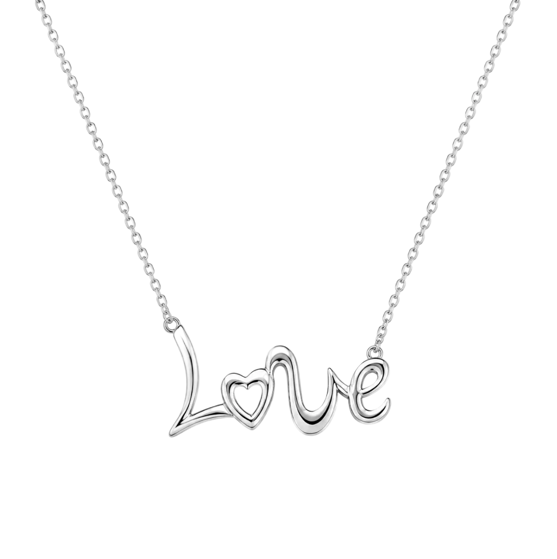 "LOVE" PENDANT NECKLACE