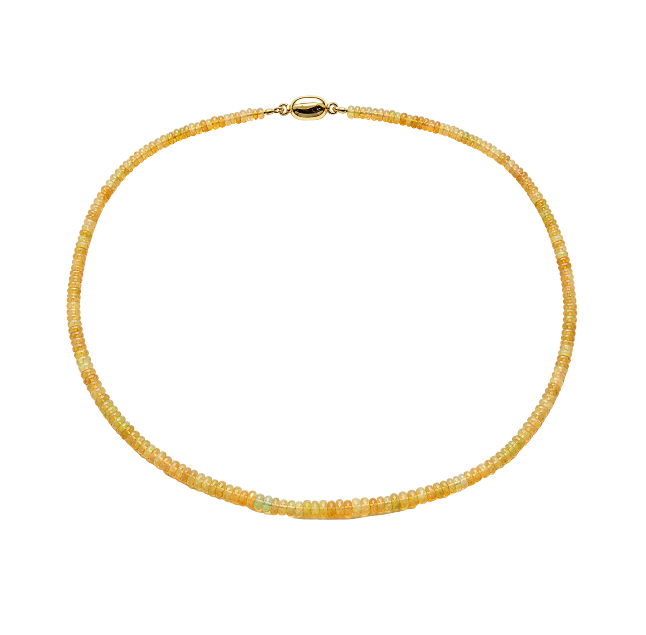 BEADED OPAL NECKLACE