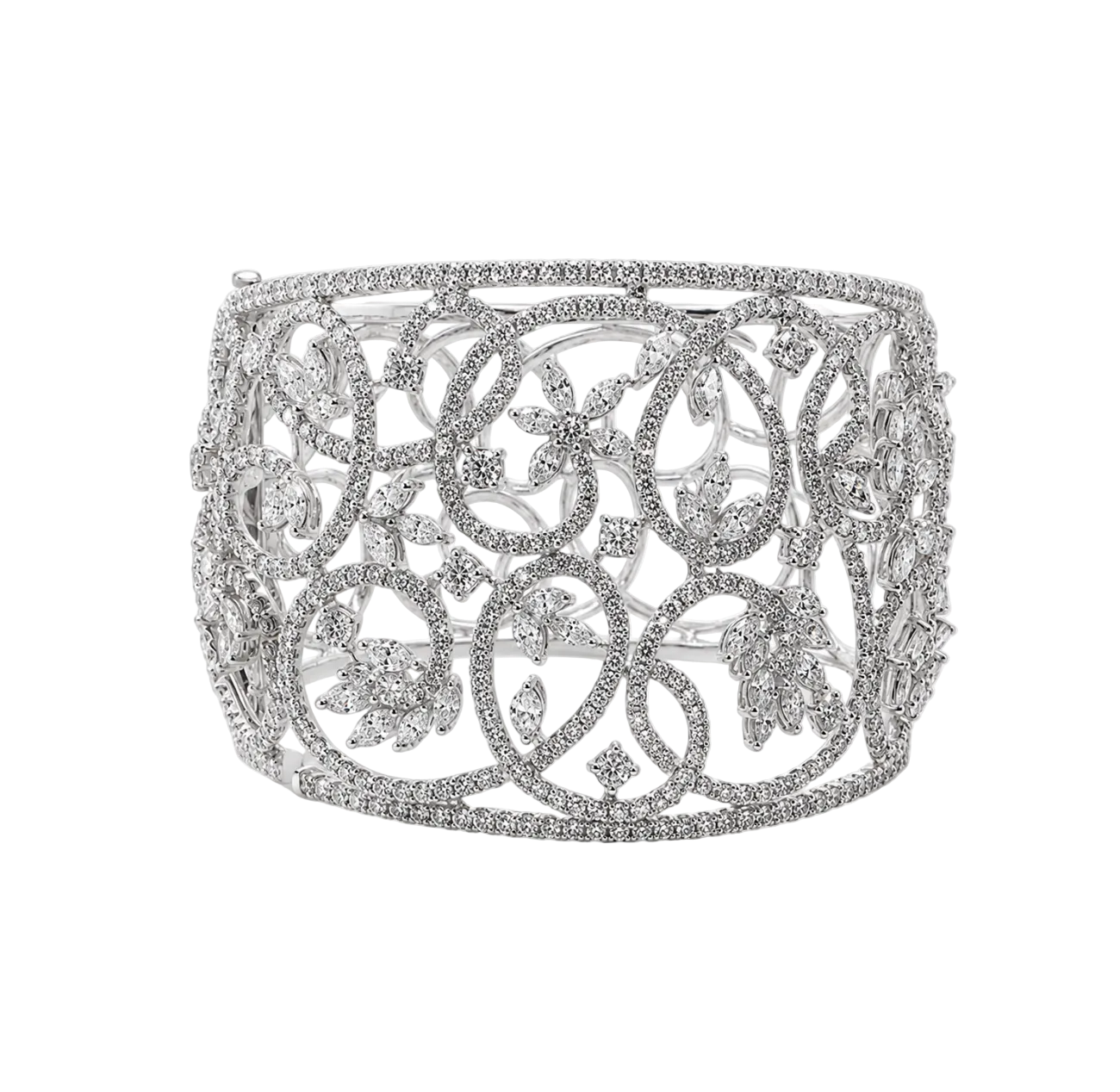 DIAMOND LACE WORK CUFF