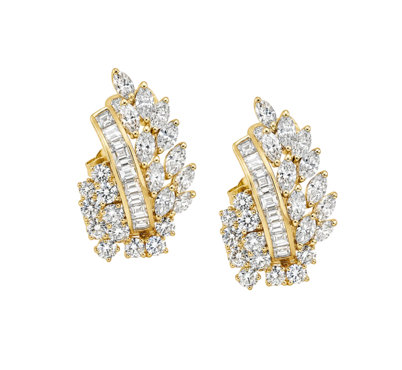 DIAMOND STATEMENT EARRINGS