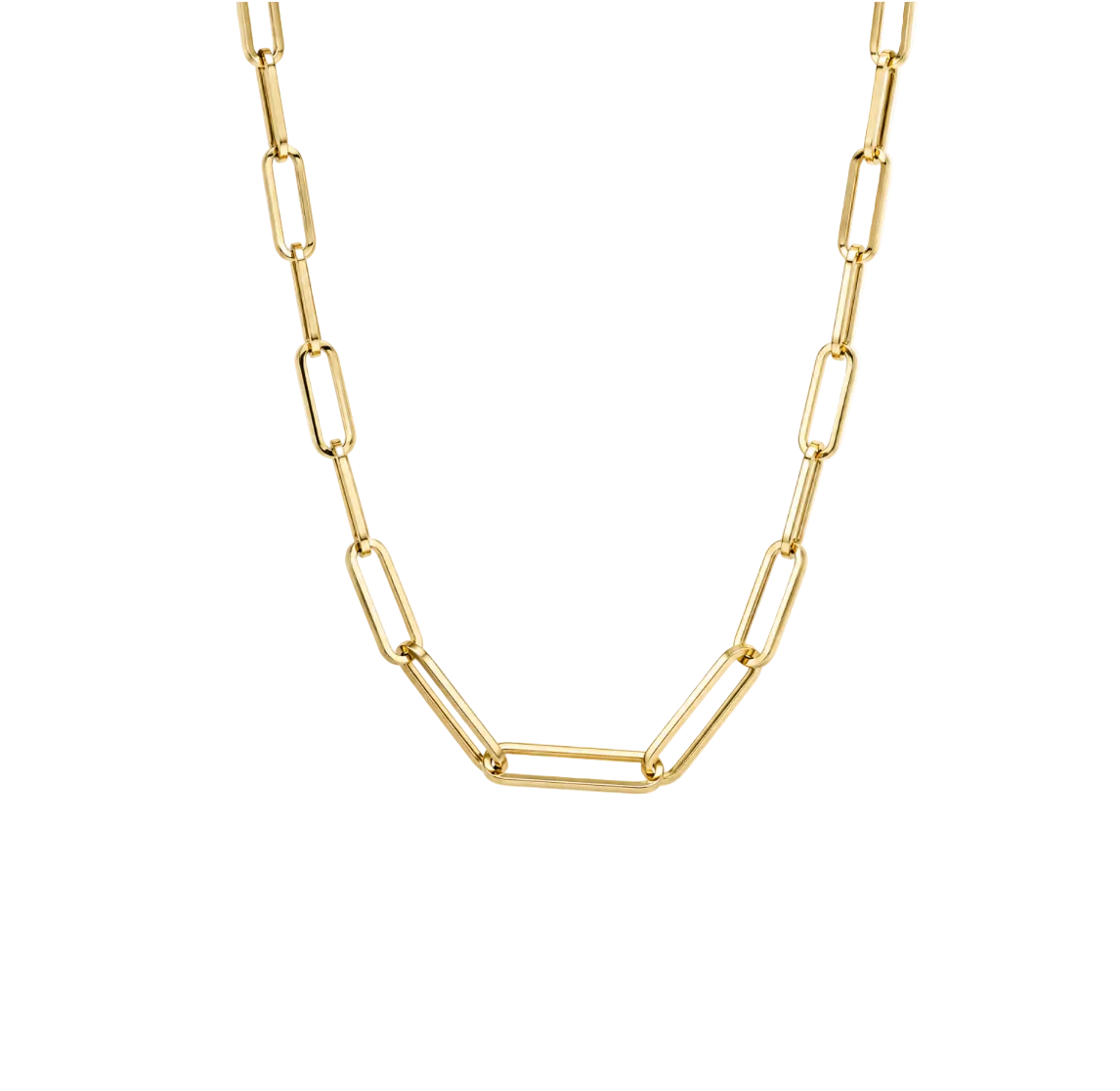 GRADUATED PAPERCLIP CHAIN