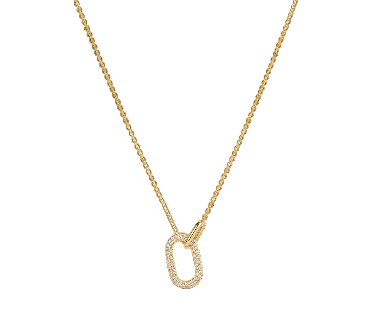 DIAMOND LINK NECKLACE