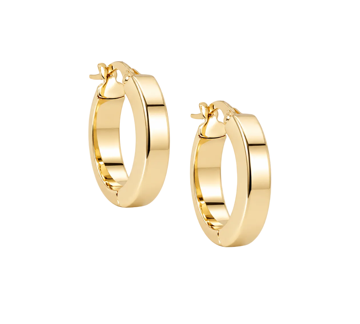 FLAT EDGE HOOPS
