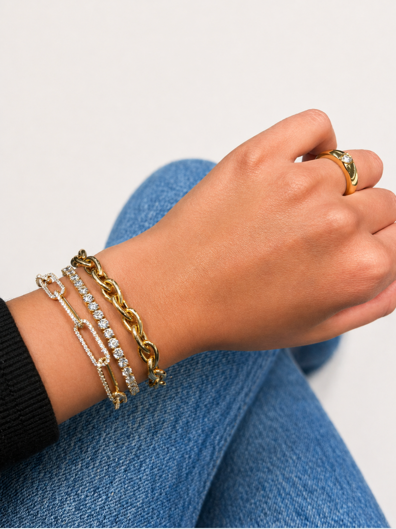 LAB DIAMOND TENNIS BRACELET