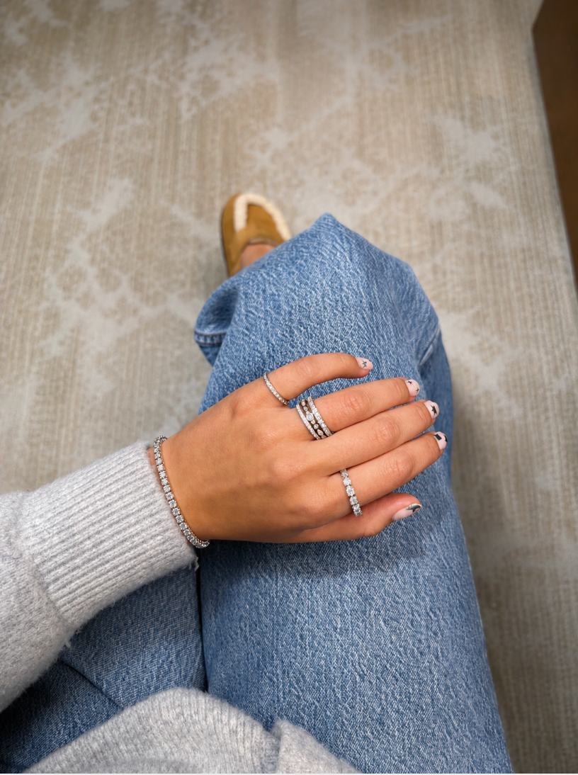 BEZEL DIAMOND BAND