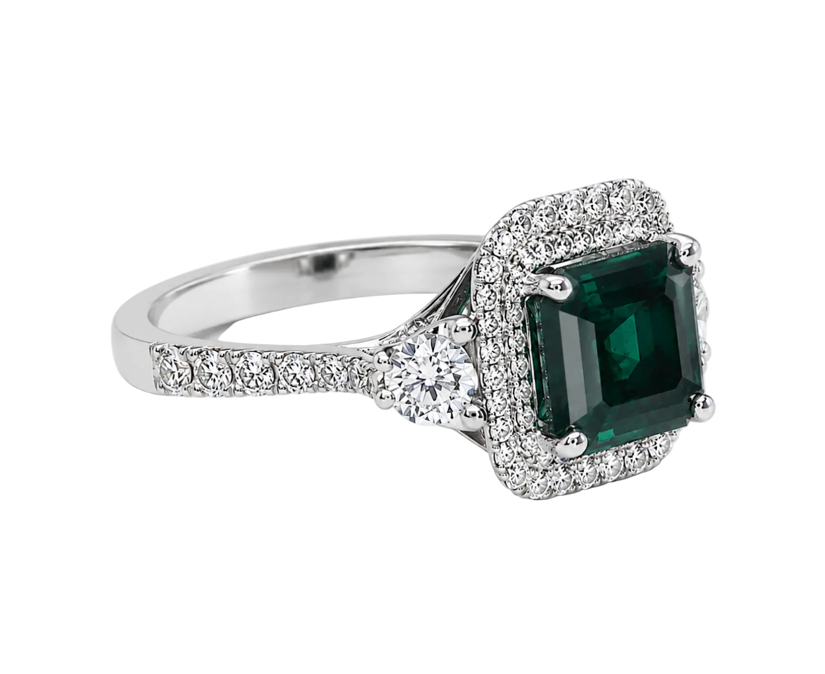 TOURMALINE & DIAMOND RING