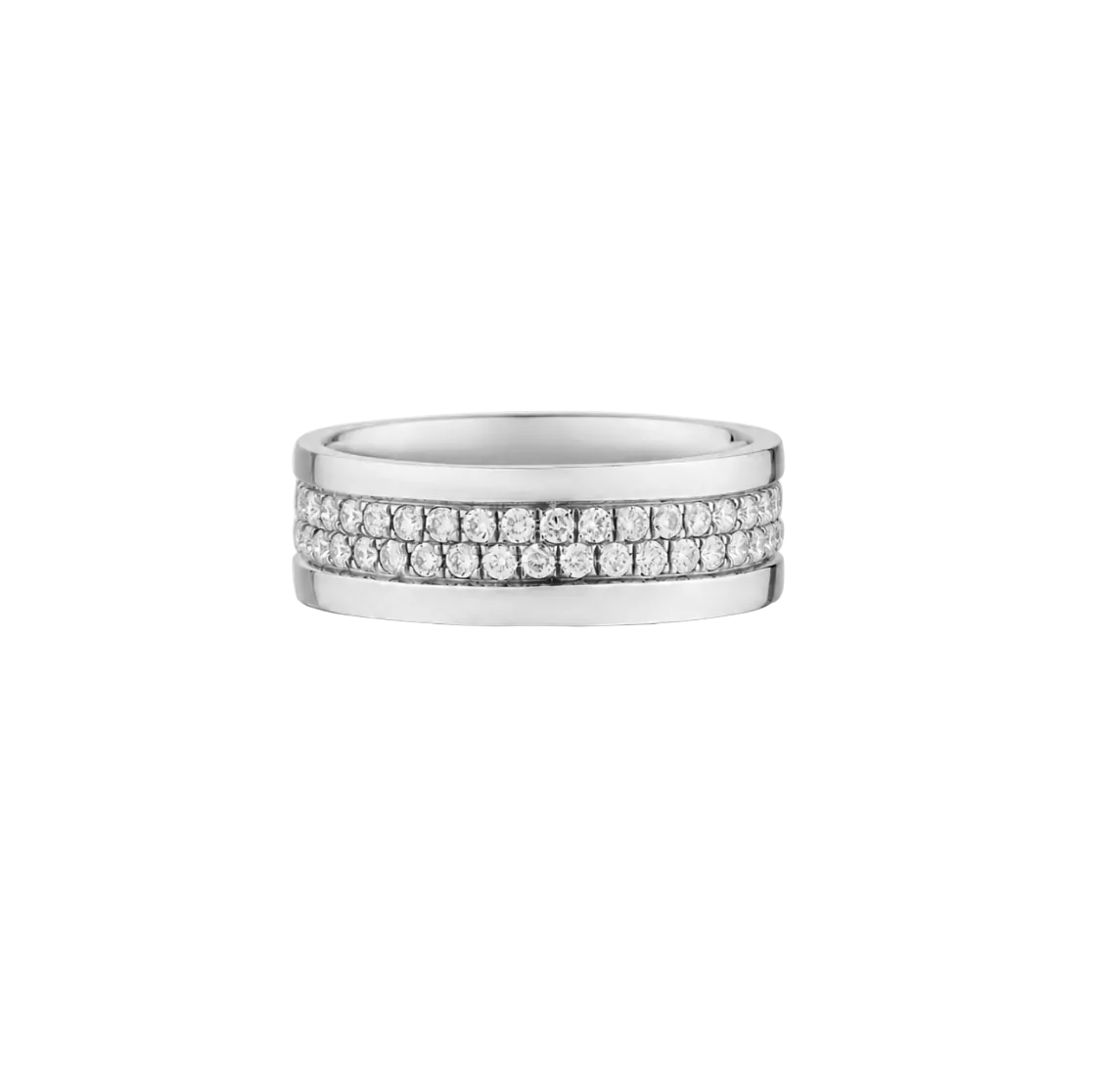 2 ROW DIAMOND BAND