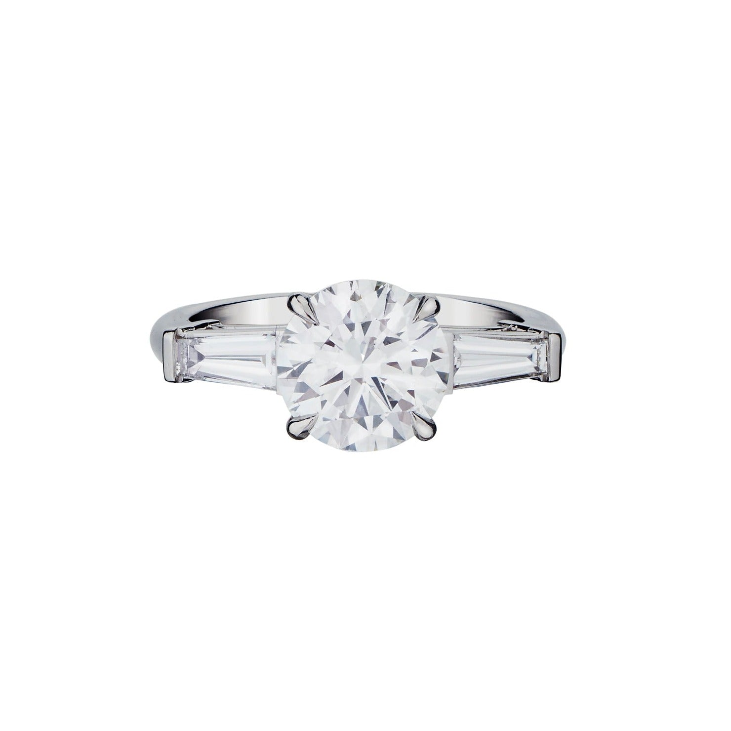 ROUND BRILLIANT CUT DIAMOND RING