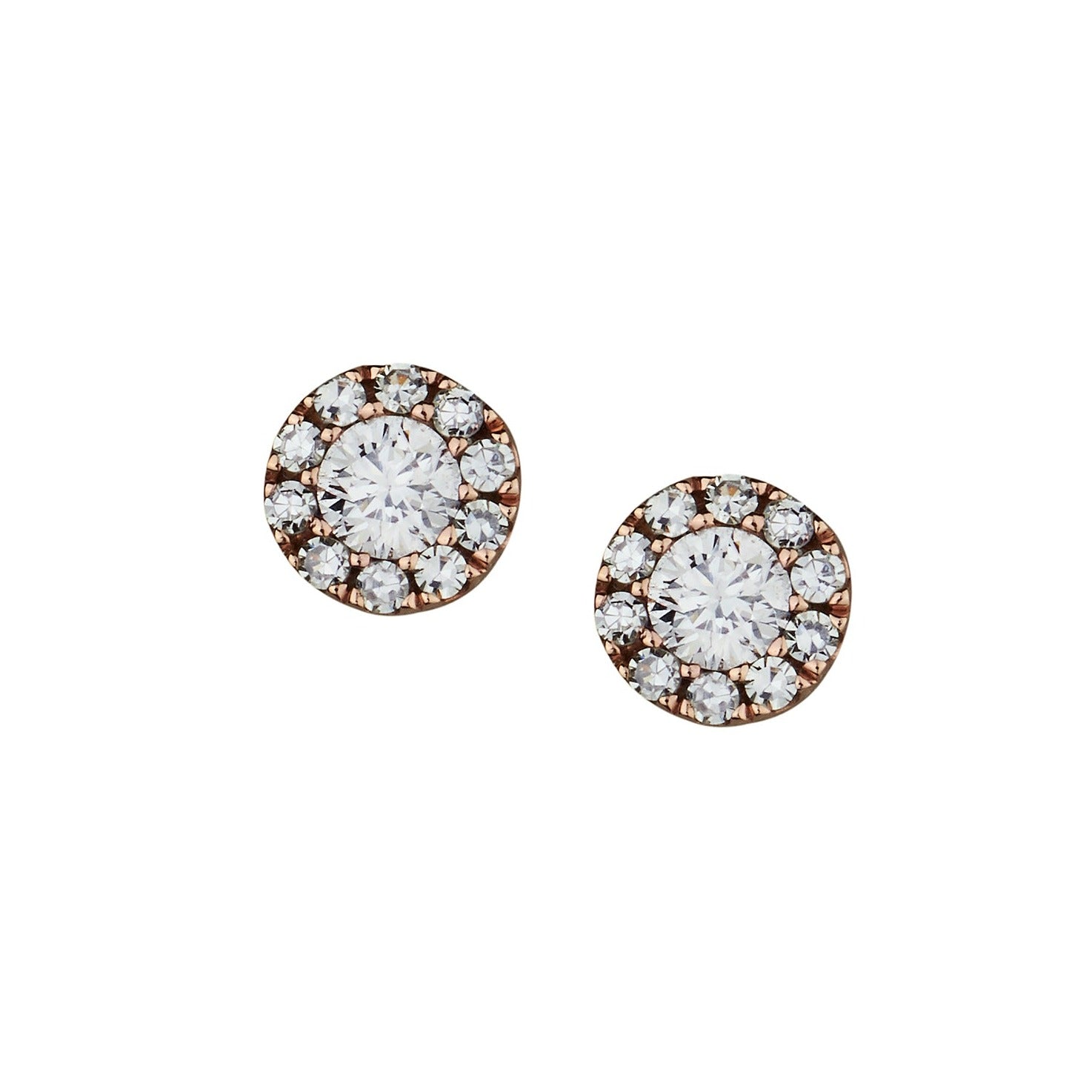 ROUND DIAMOND  STUDS