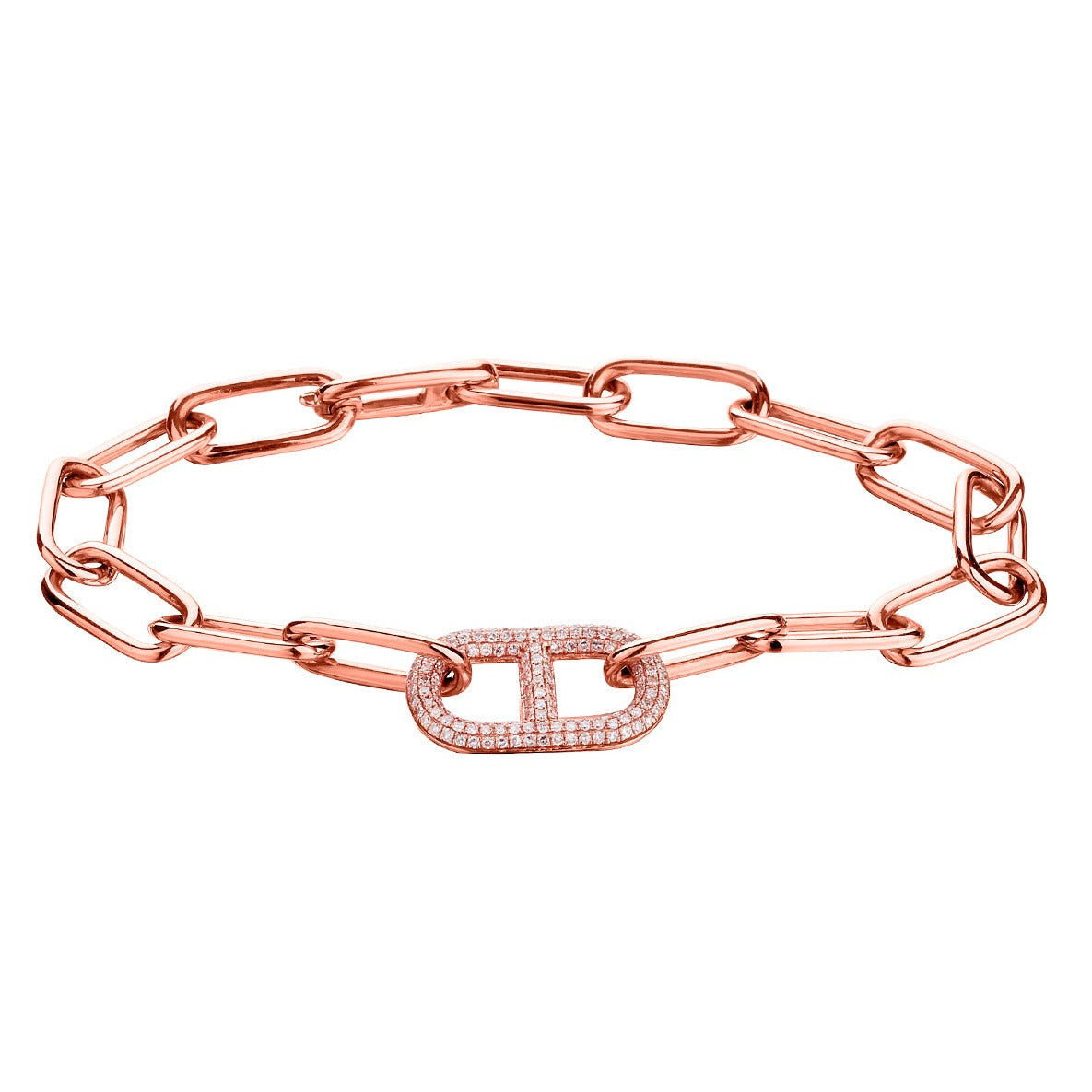 DIAMOND LINK CHAIN BRACELET