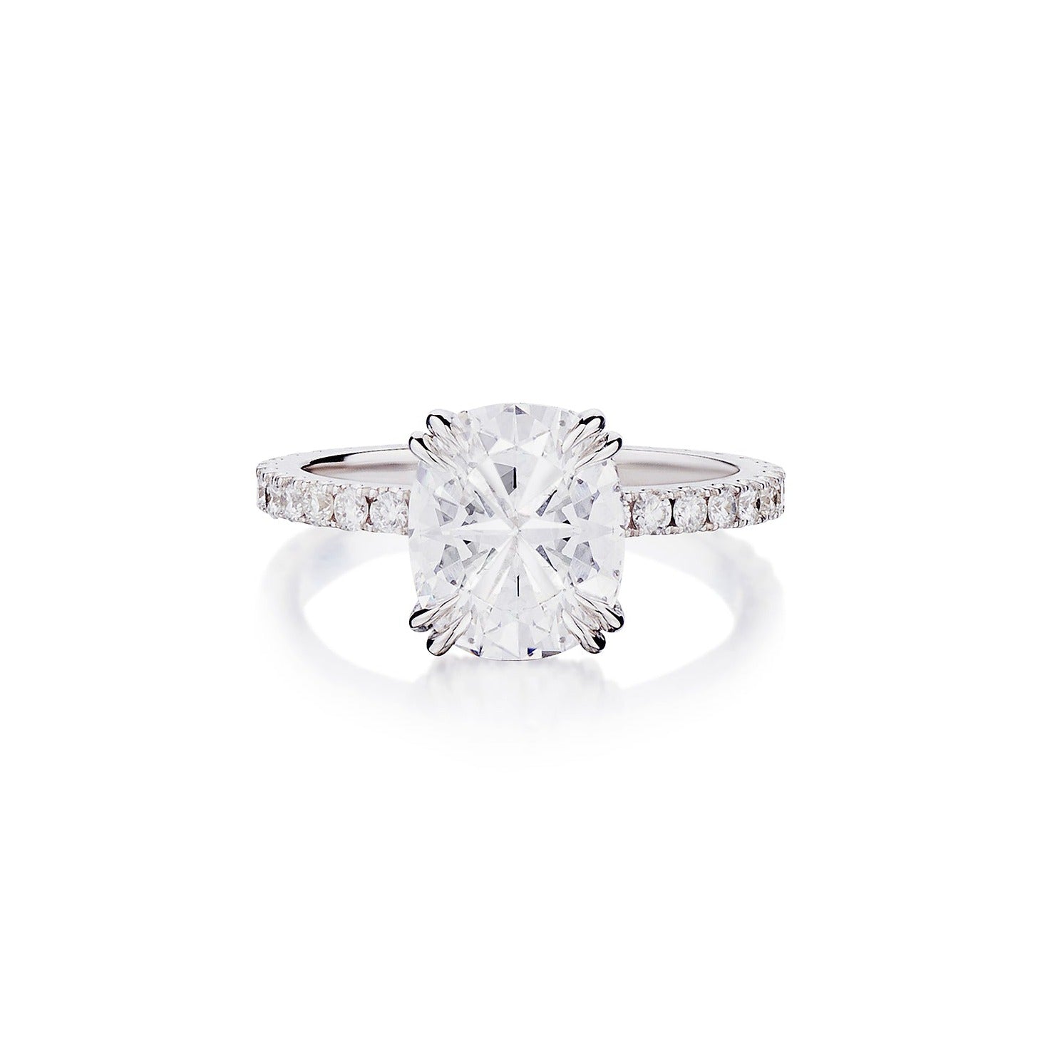 CUSHION CUT DIAMOND RING