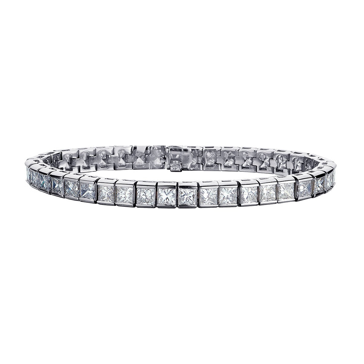 PRINCESS CUT TENNIS BRACELET