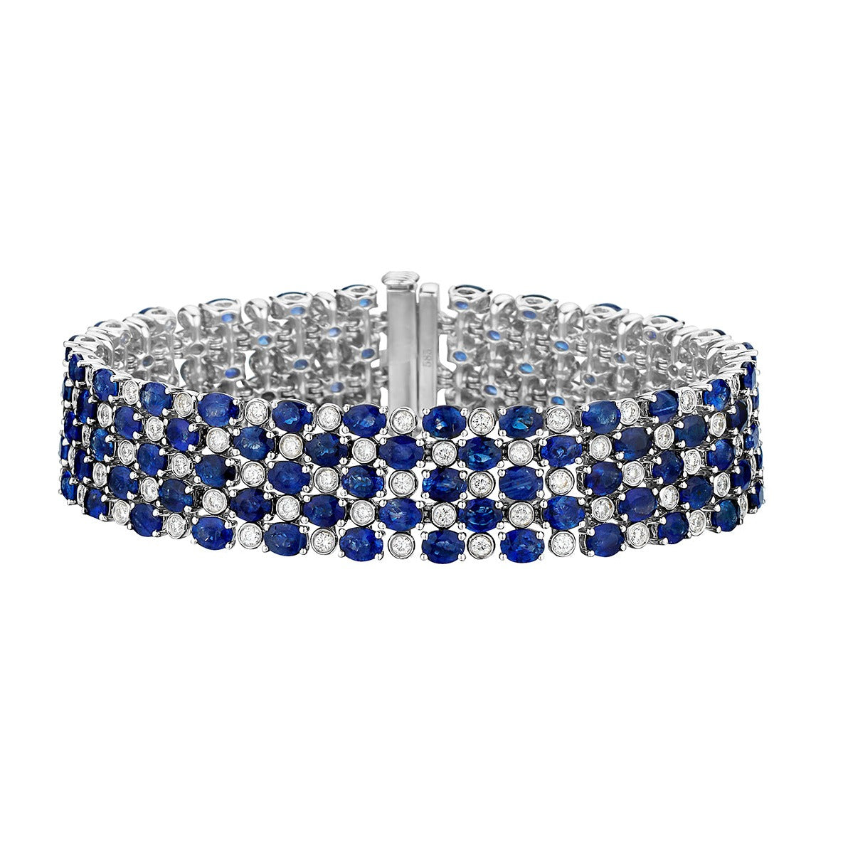 SAPPHIRE & DIAMOND BRACELET