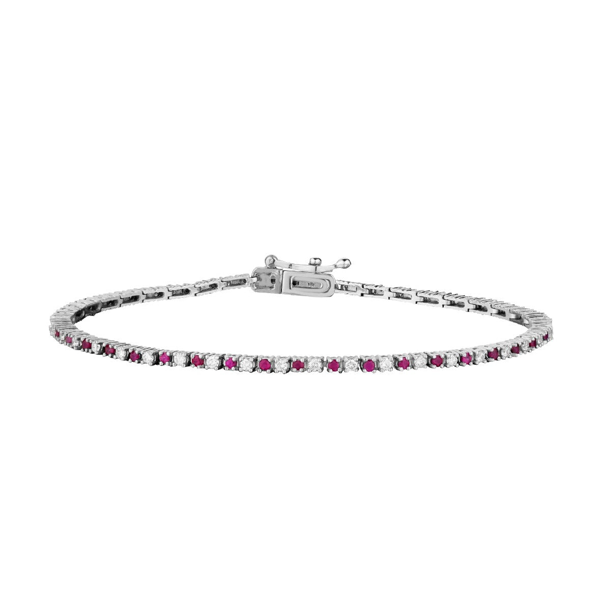 RUBY & DIAMOND LINE BRACELET