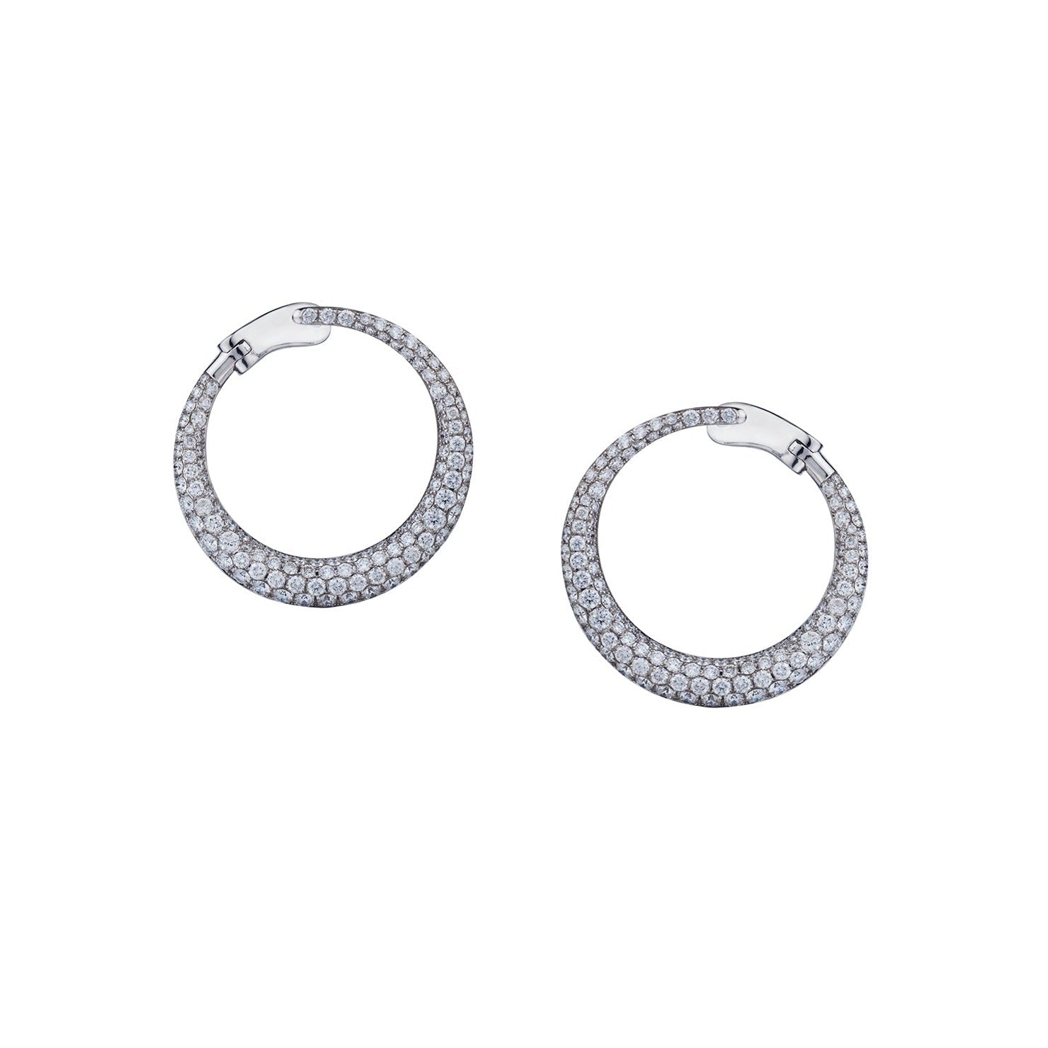 PAVÉ DIAMOND WRAP EARRINGS