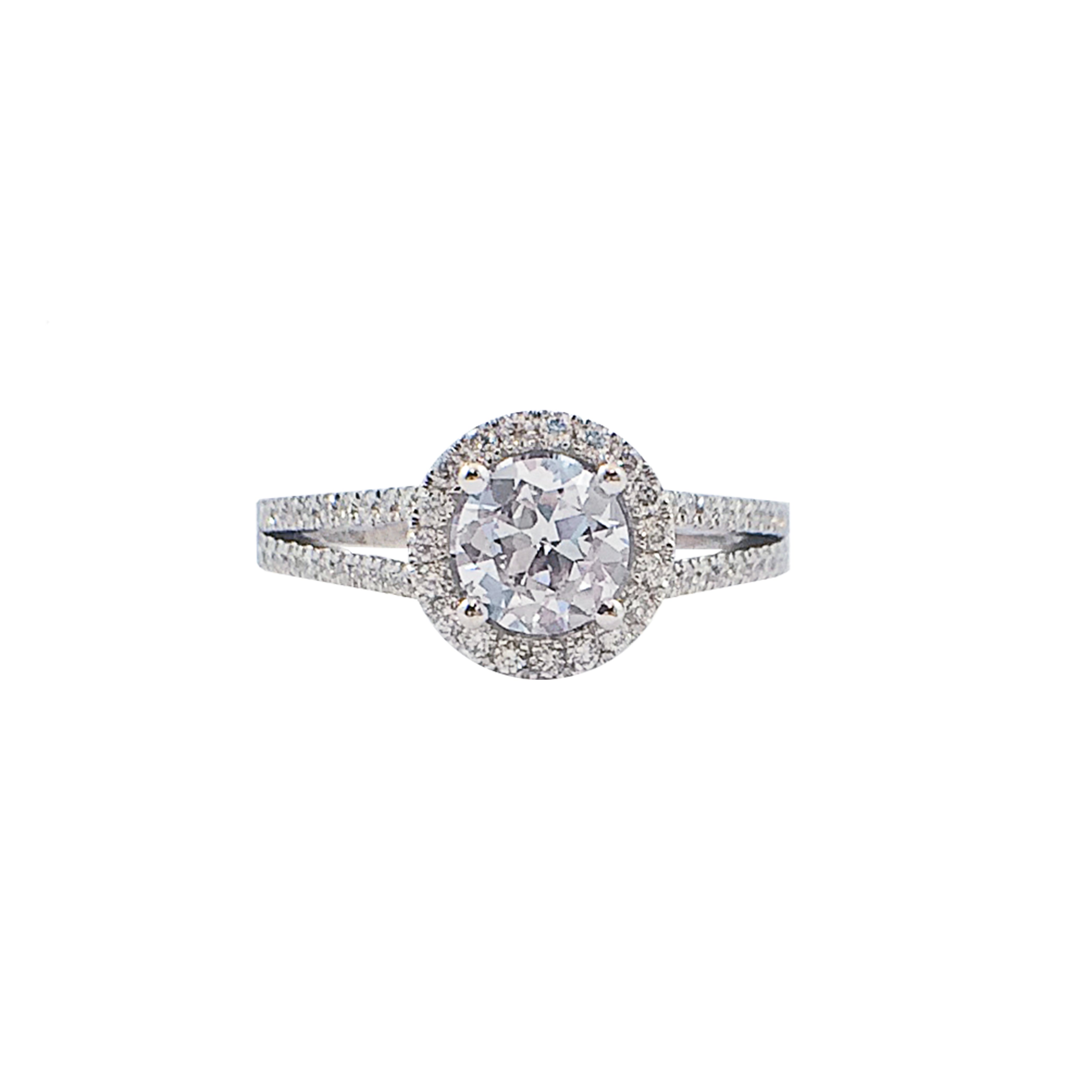 Round Brilliant Cut Diamond Ring