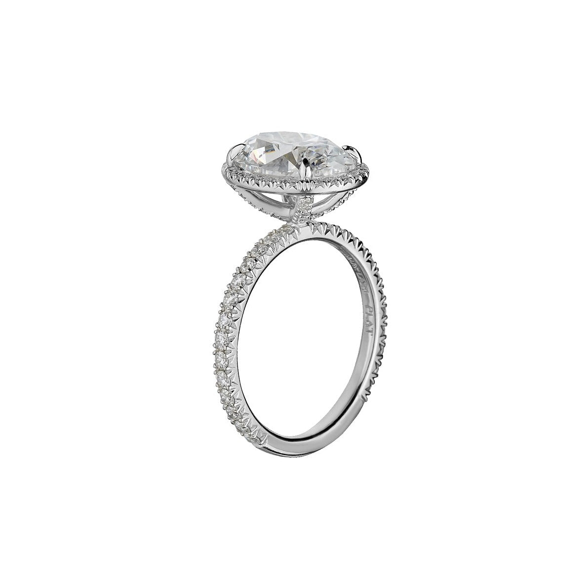 OVAL CUT DIAMOND RING