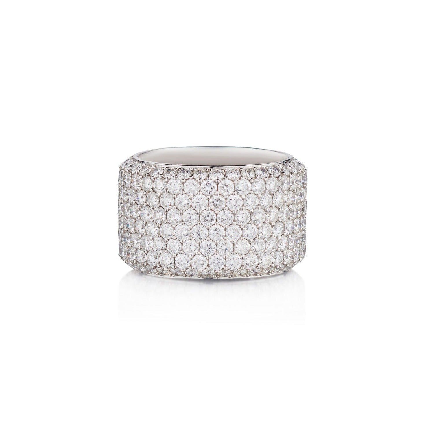 PAVÉ DIAMOND WIDE BAND