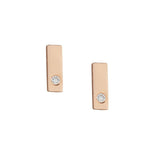 DIAMOND BAR STUDS