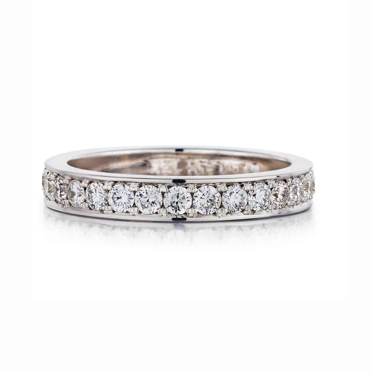 Round Brilliant Cut Eternity Band