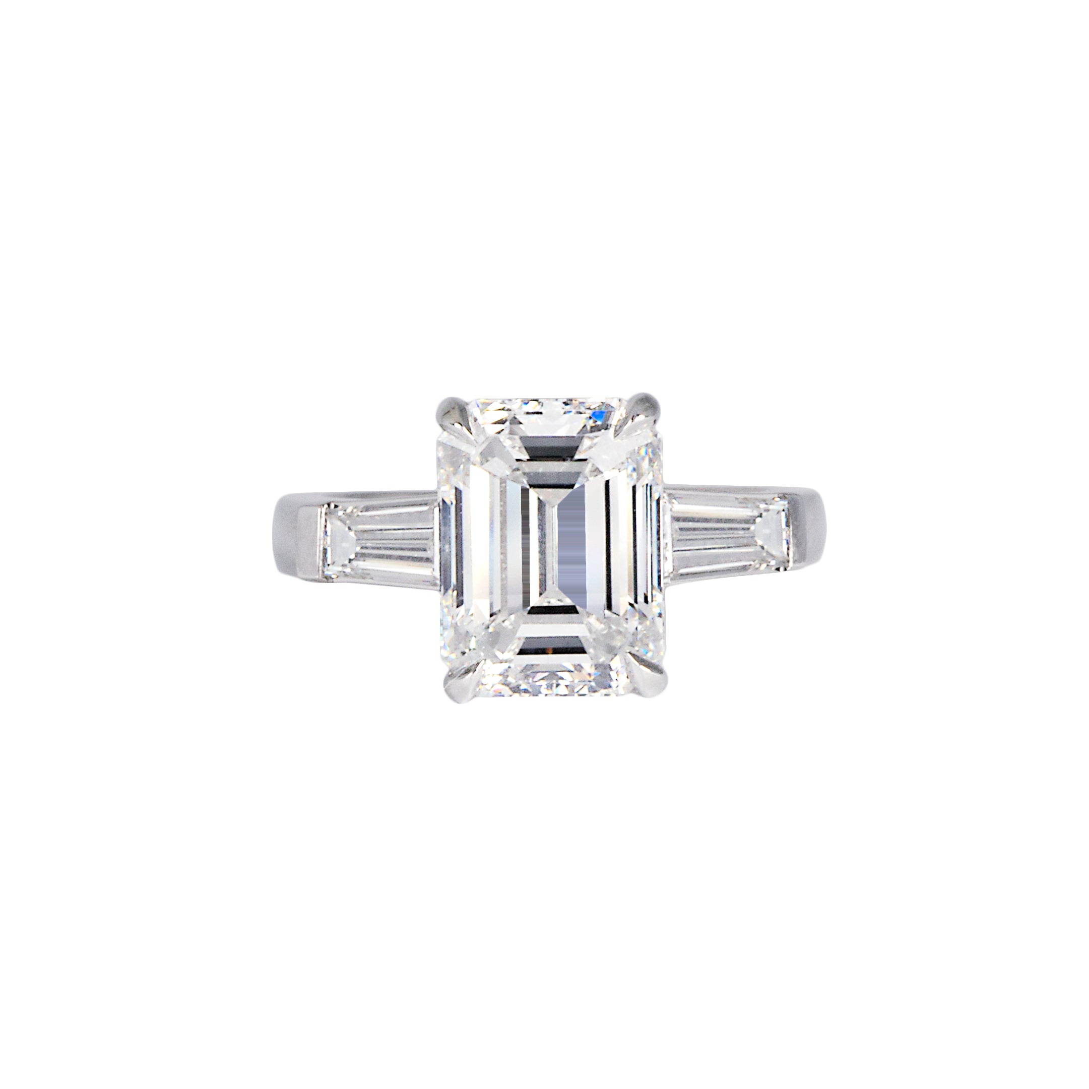 Emerald Cut Diamond Ring