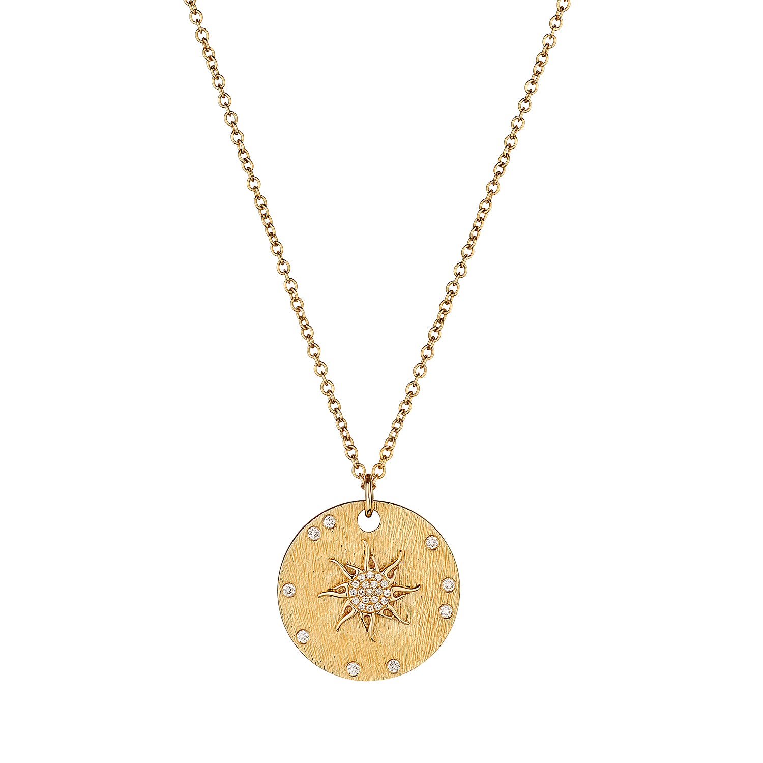 DIAMOND TALISMAN NECKLACE