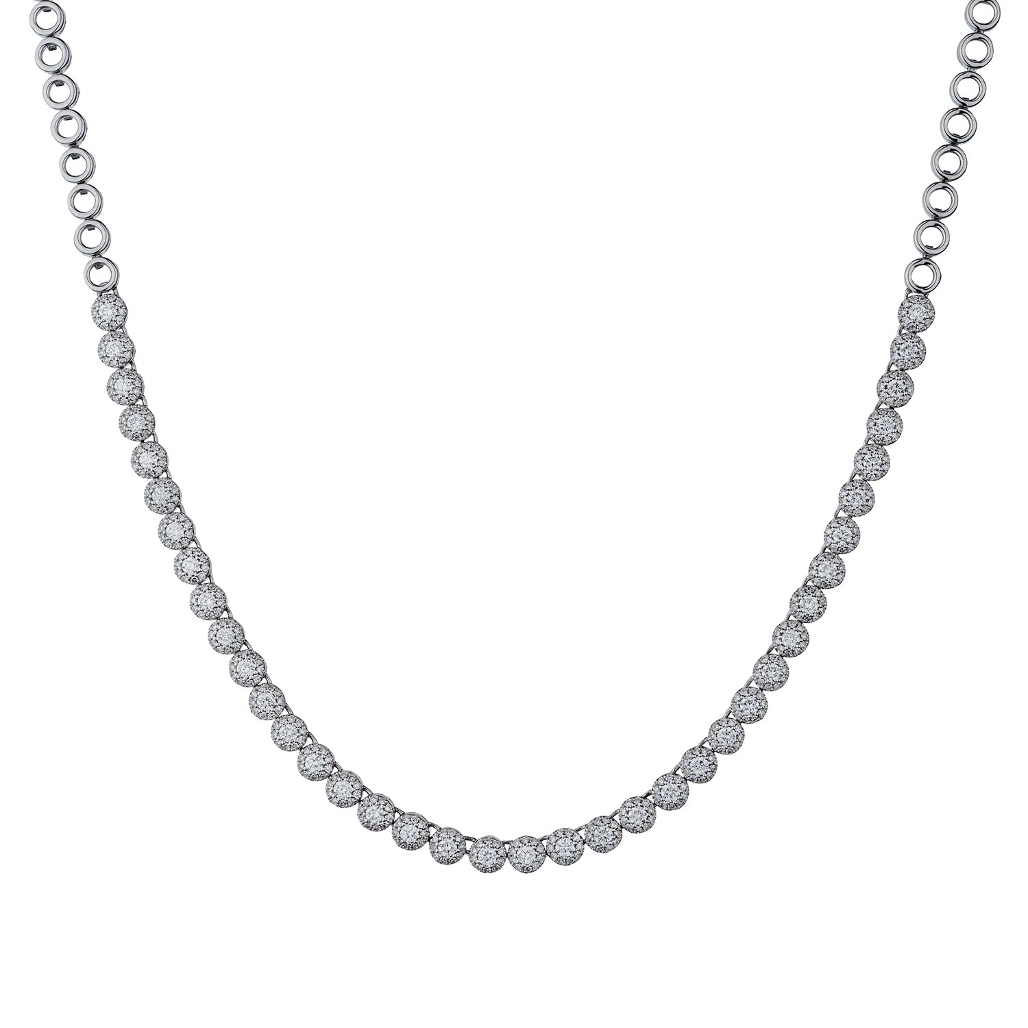 ROUND DIAMOND NECKLACE