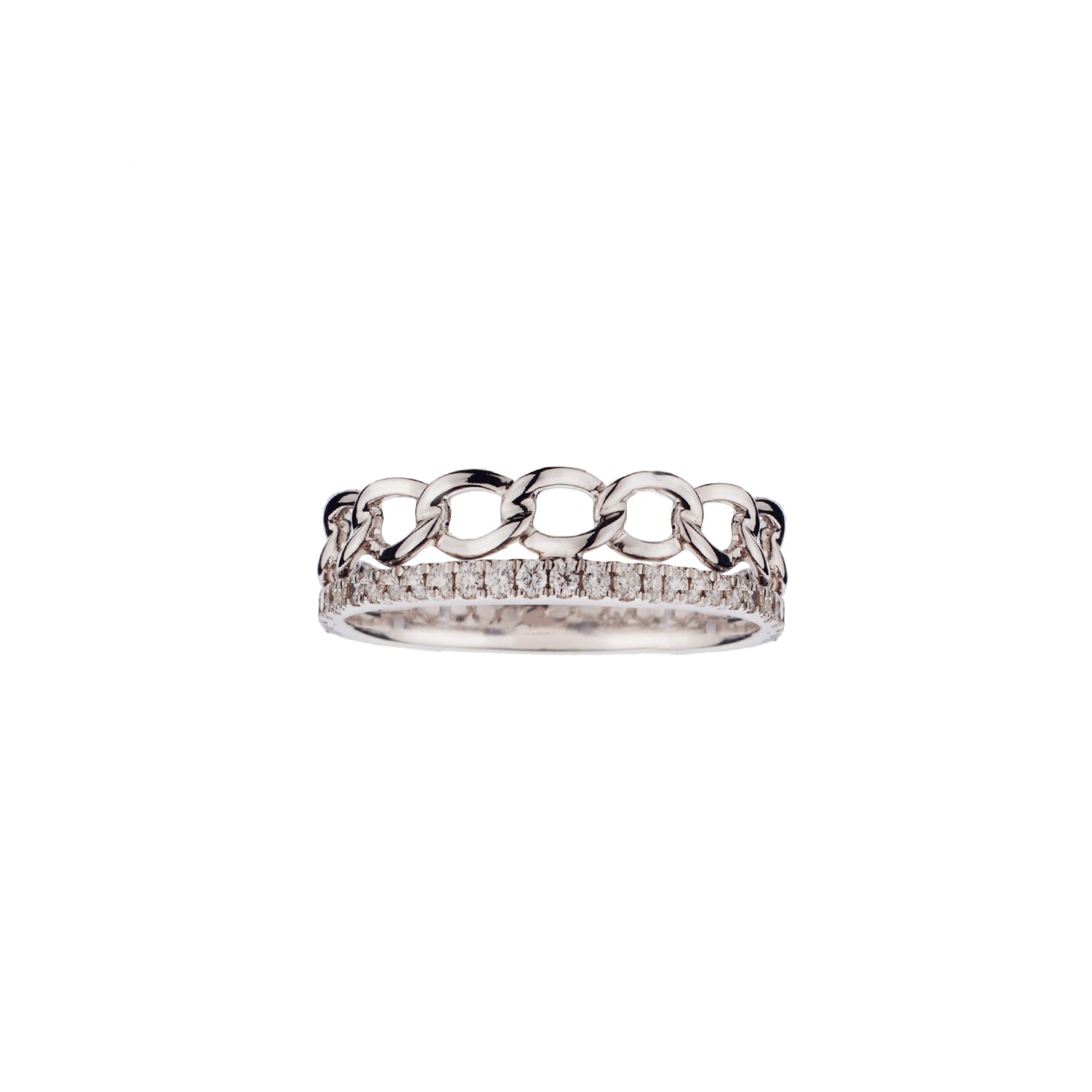 DIAMOND LINK RING