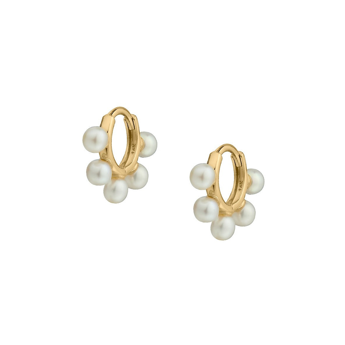 MULTI PEARL DROP EARRING