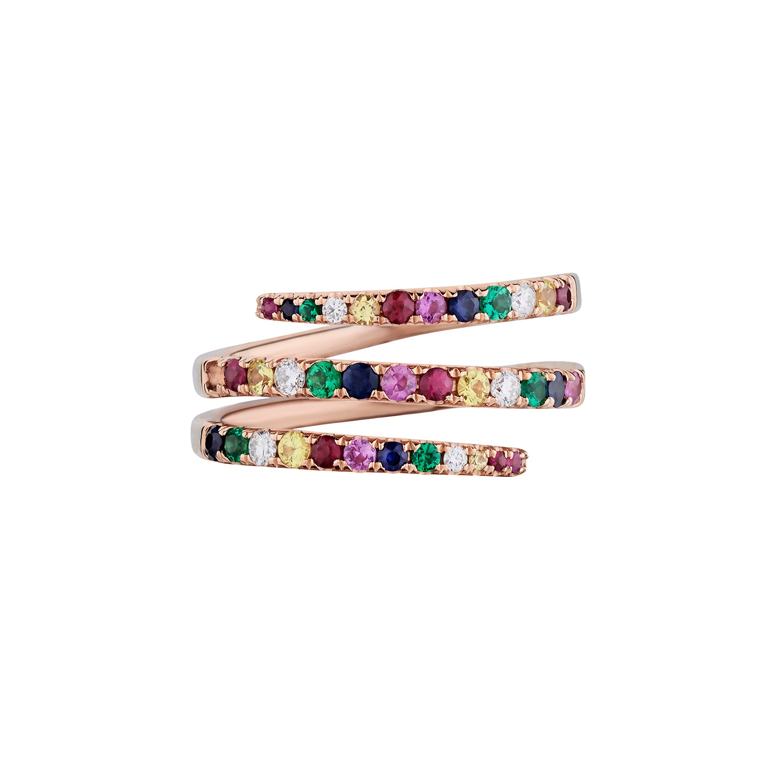 RAINBOW WRAP RING