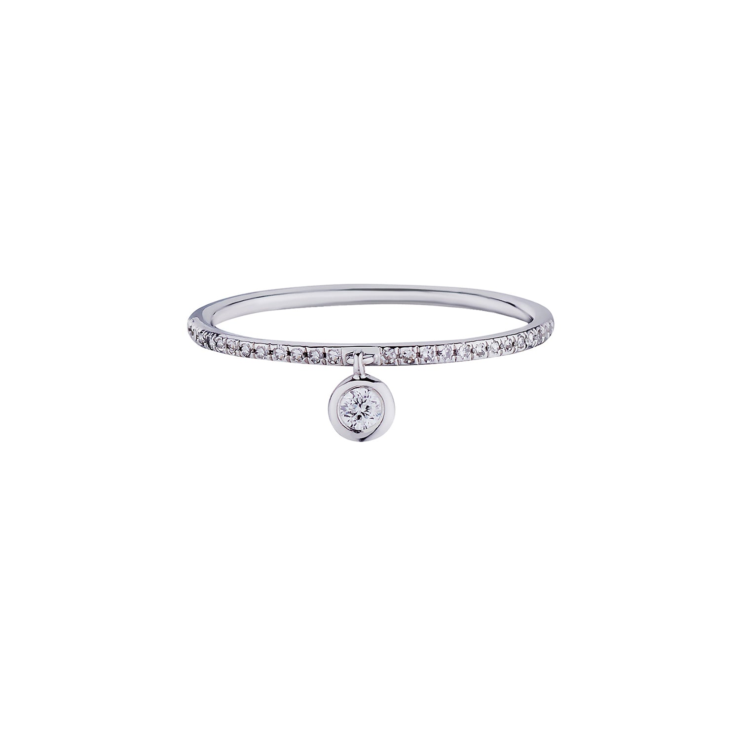 DIAMOND DROP MICRO ETERNITY BAND