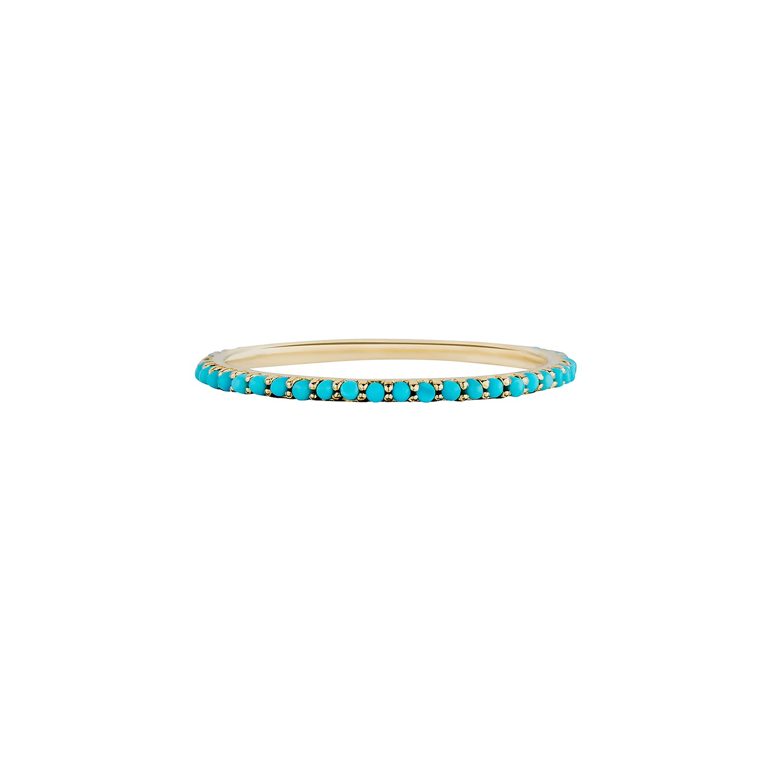 TURQUOISE MICRO ETERNITY BAND