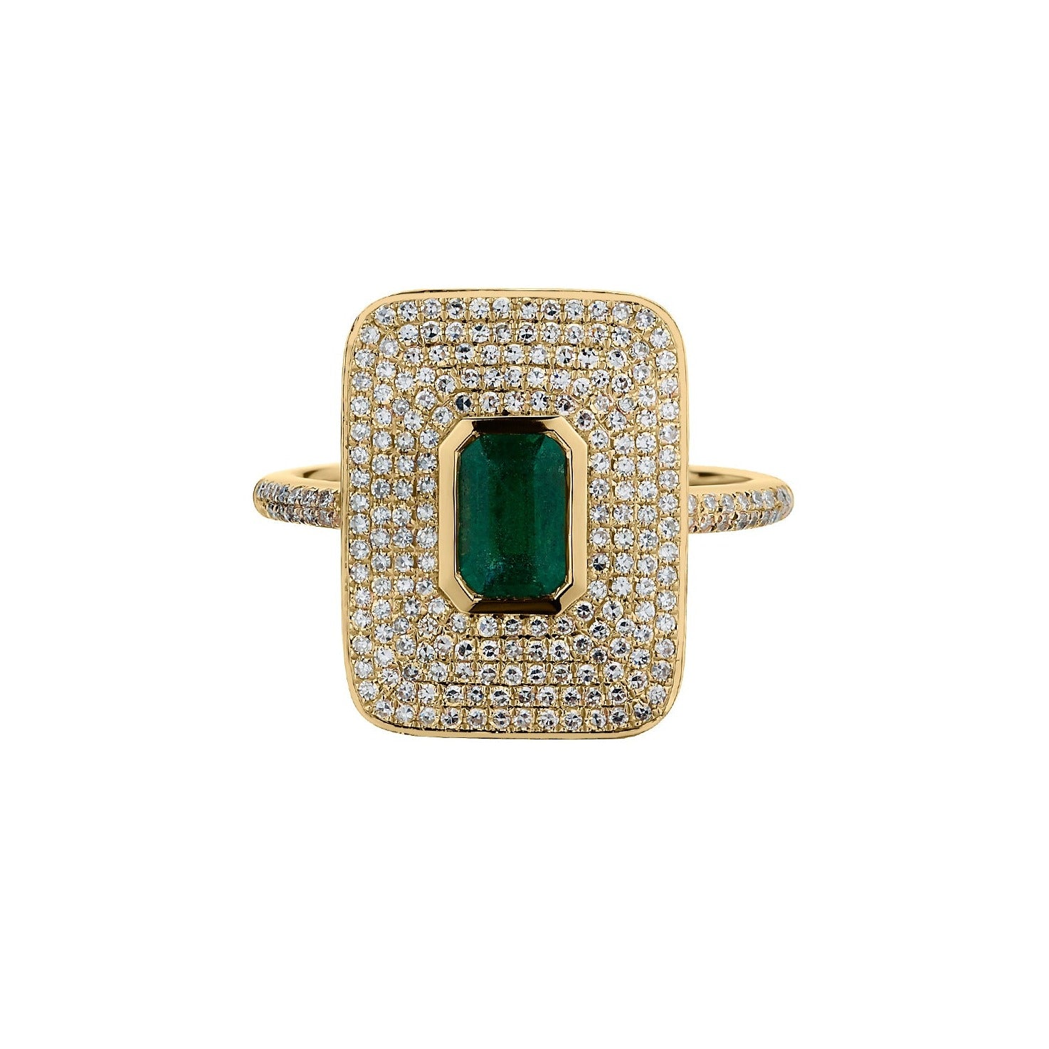 EMERALD & DIAMOND RING