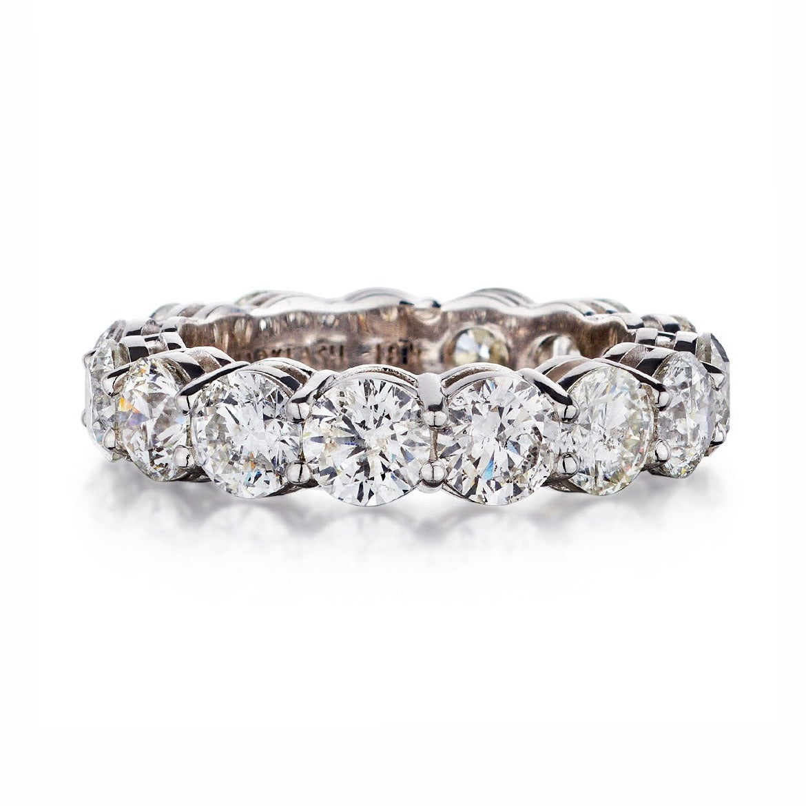 Round Brilliant Cut Diamond Eternity Band