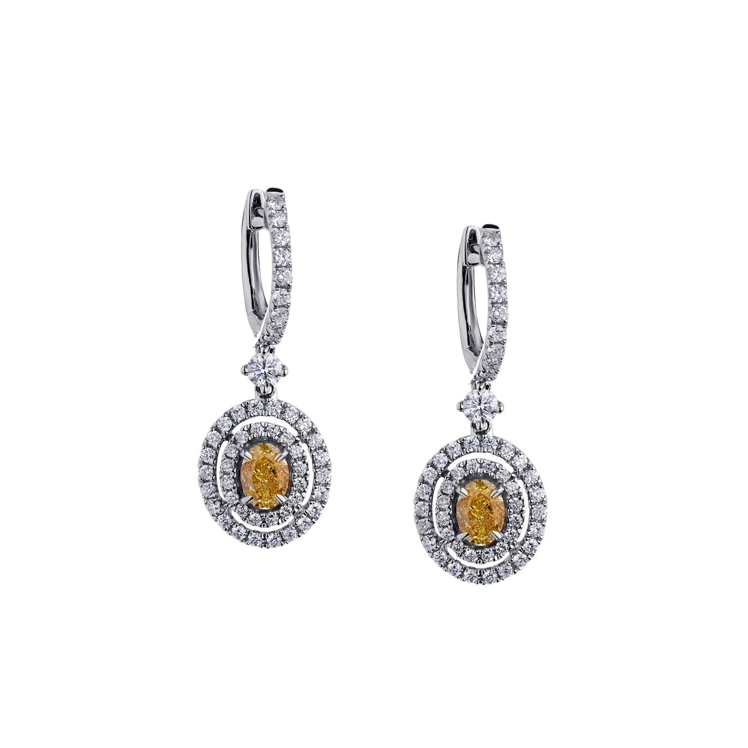 DIAMOND DROP EARRINGS