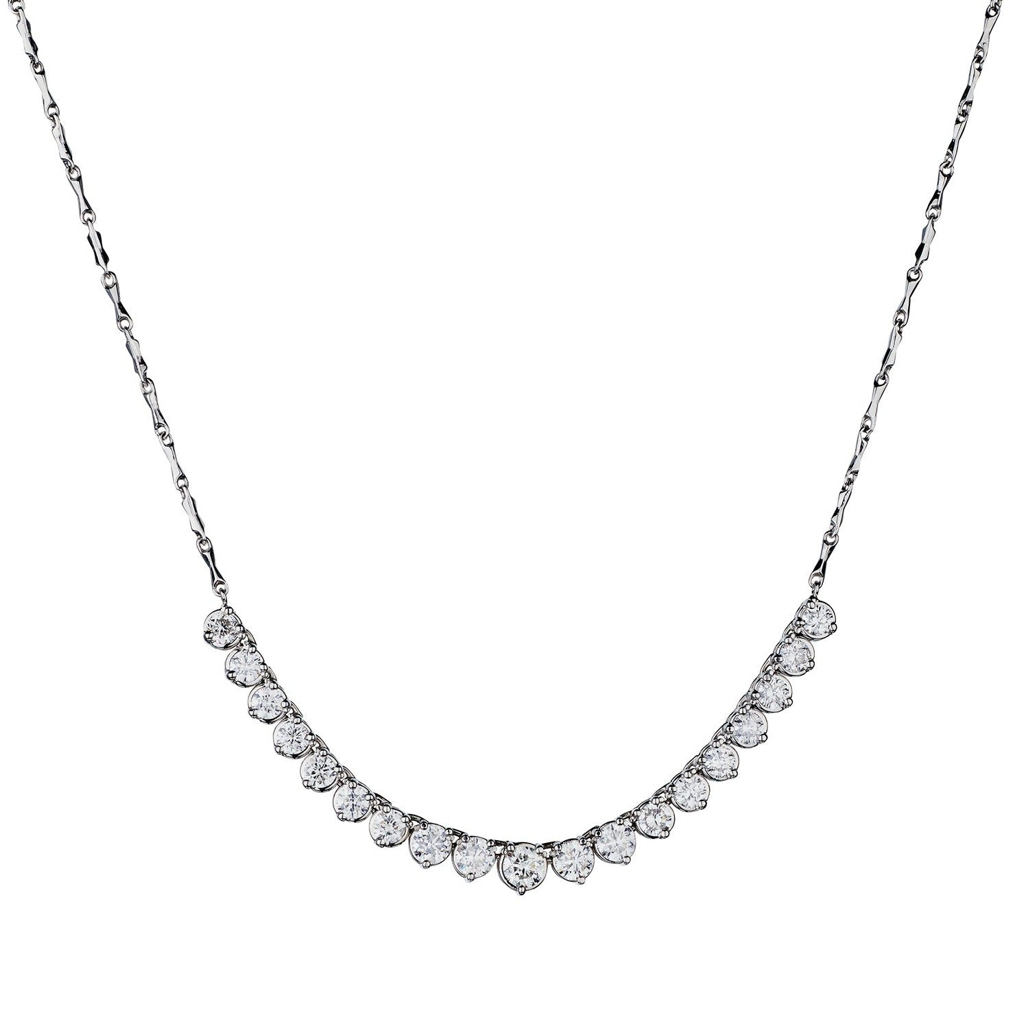 3 CLAW 'ADD A DIAMOND' NECKLACE