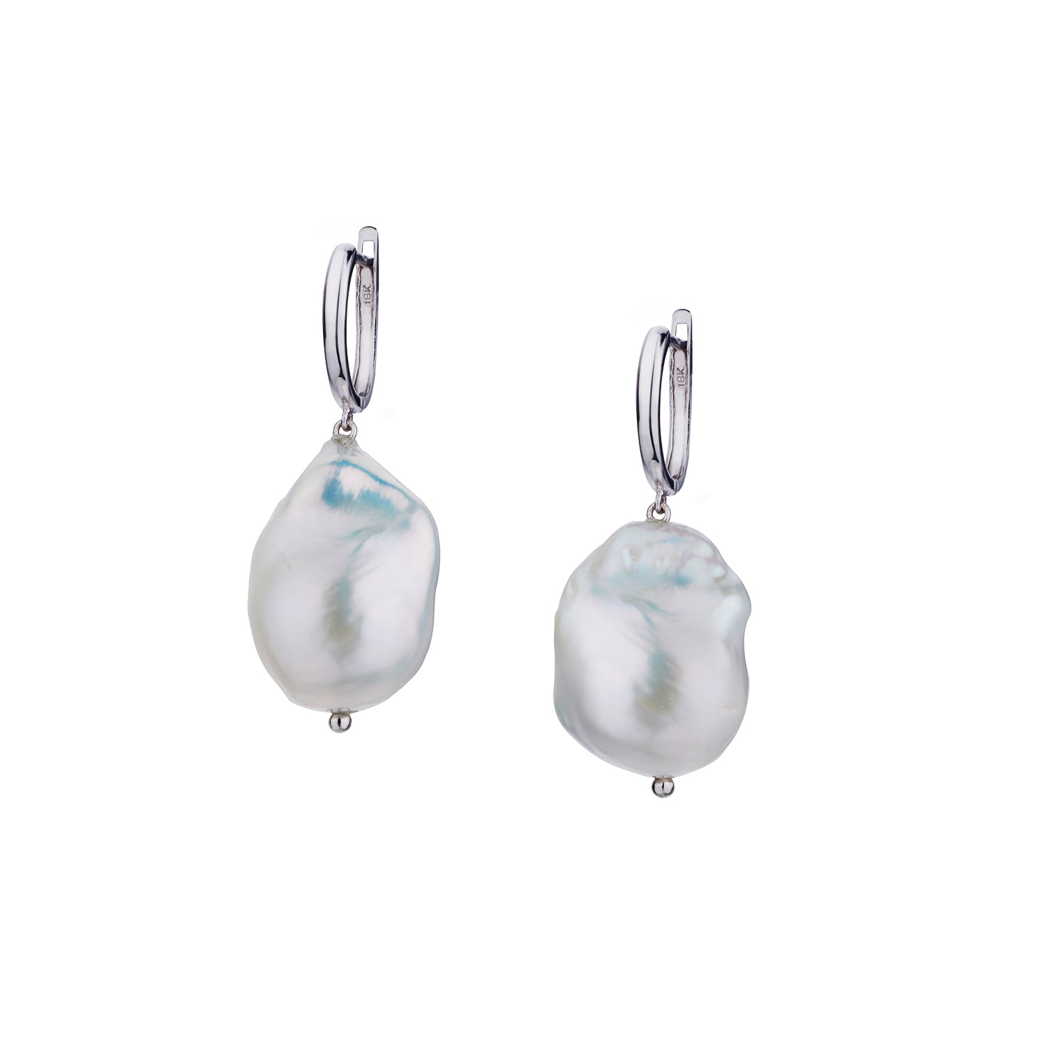 FRESHWATER BAROQUE PEARL EARRINGS