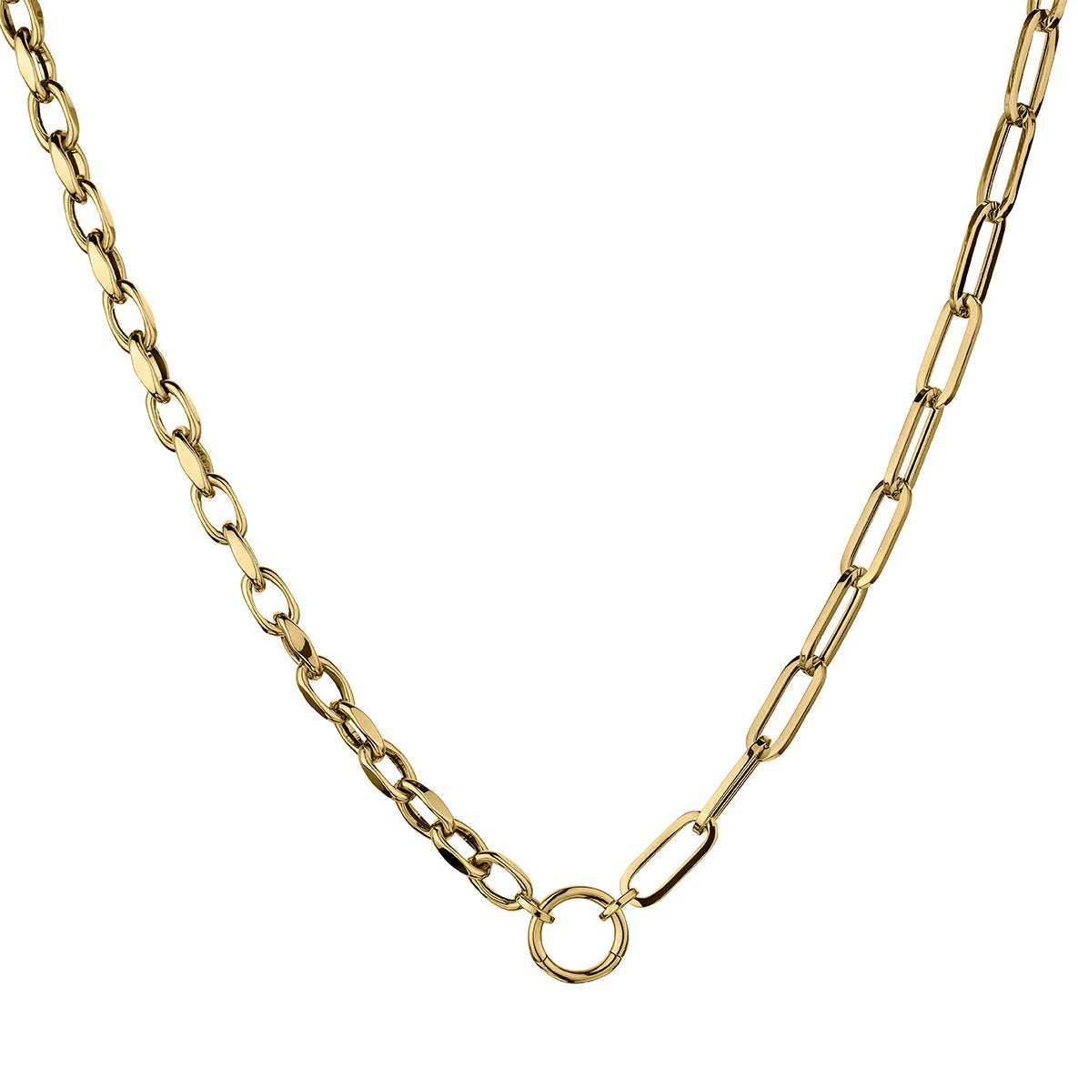 HALF & HALF LINK CHAIN