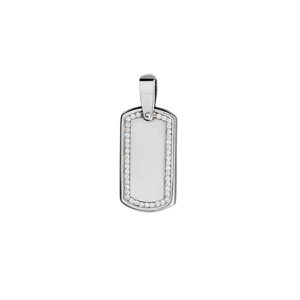 Diamond dog outlet tag pendant